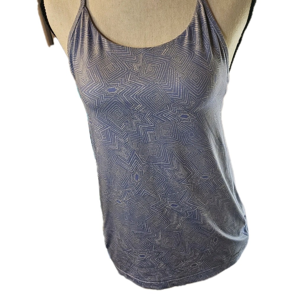 Patagonia Cross Beta Tank Built in Bra Sports,Athletic Womens's Purple SZ M
